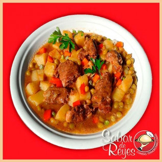 Sabor De Reyes Ternera Con Papas y Arvejas En Salsa Italiana