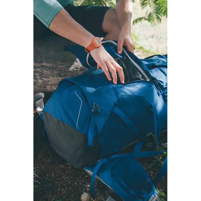 Mochila De Trekking Lowe Alpine Manaslu 55-70 Litros - Ajustable, Con Protector De Lluvia, Para Hombre