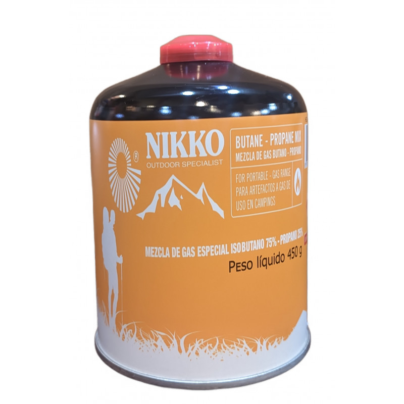 Nikko Garrafa Gas Isobutano-Propano 450gr