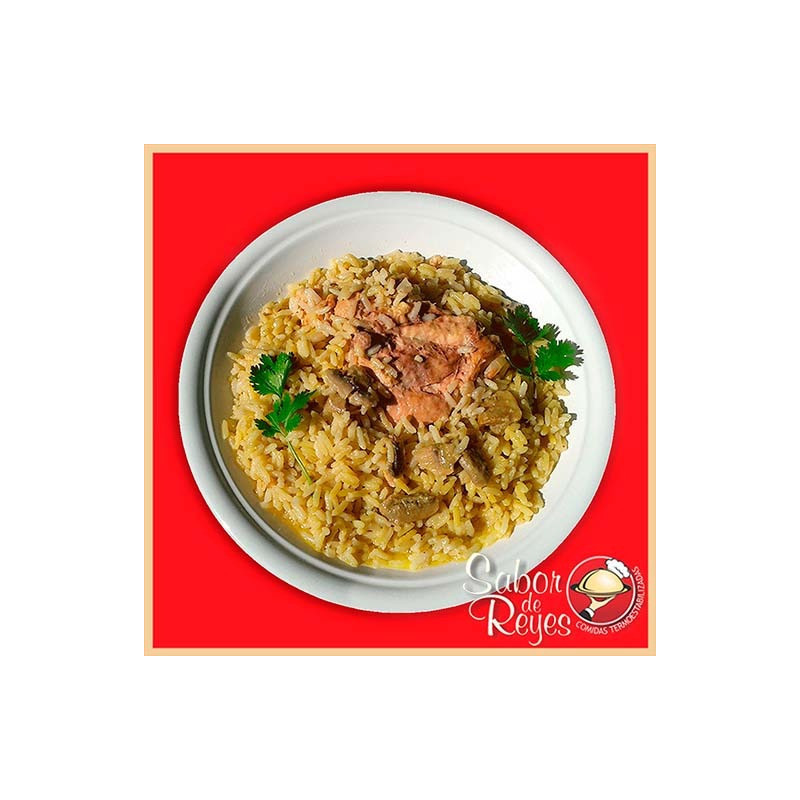 Sabor De Reyes Risotto Italiano Con Pollo Y Champignones