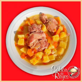 Sabor De Reyes Bondiola De Cerdo a La Mostaza Francesa Con Papas